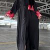 Red Ibzi Abaya