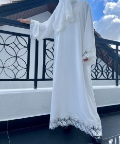 Wajiha in White